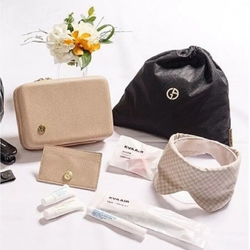 Georgio Armani x Eva Air Travel Toiletries Essentials Travel Kit